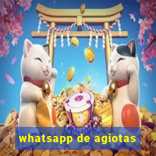 whatsapp de agiotas